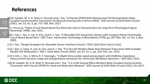 Body Area Network – Connecting Things Together Around the Human Body - Jerald Yoo IEEE SOLID STAE CIRCUITS SOCIETY
