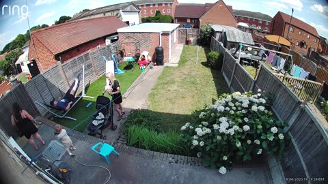 Granddad Bested By Garden Hammock