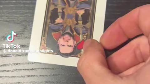 Trump playing cards