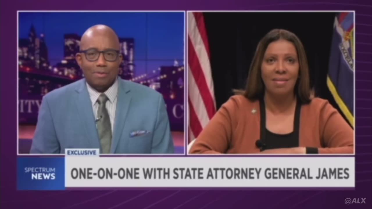 Letitia James finally responds to the accusations of fraud: