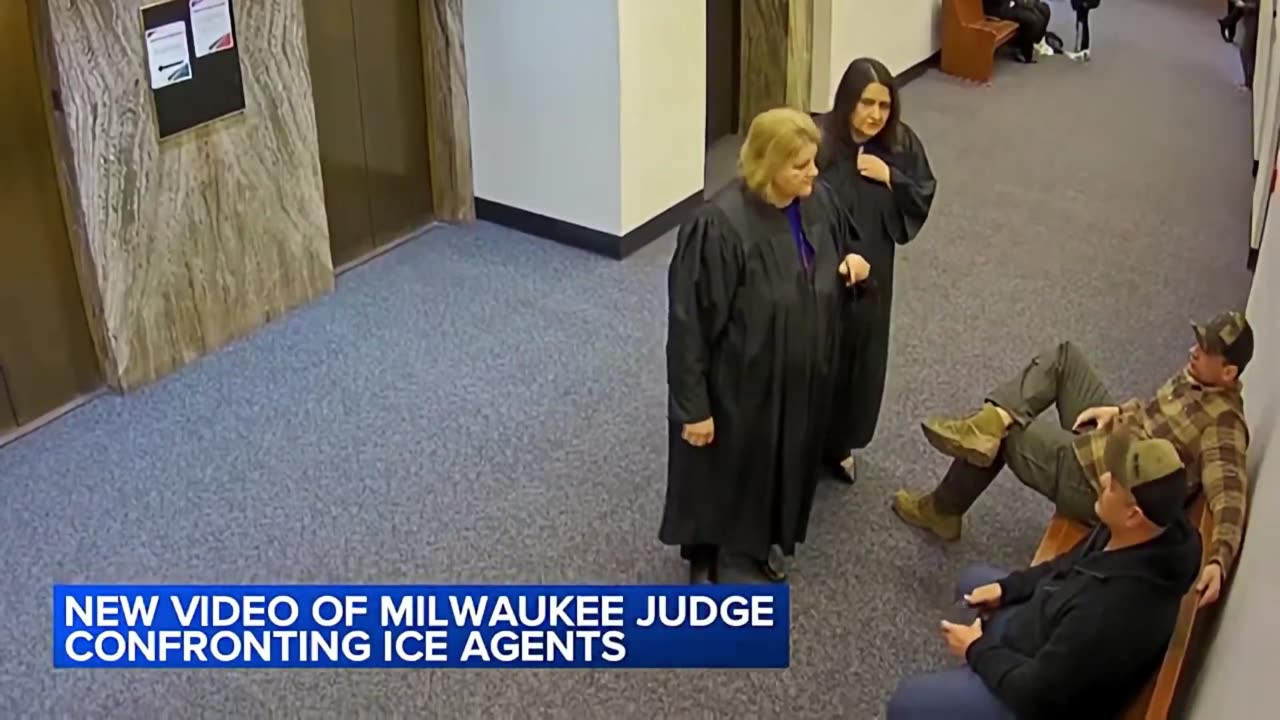 New video shows Wisconsin judge helping illegal to escape ICE arrest
