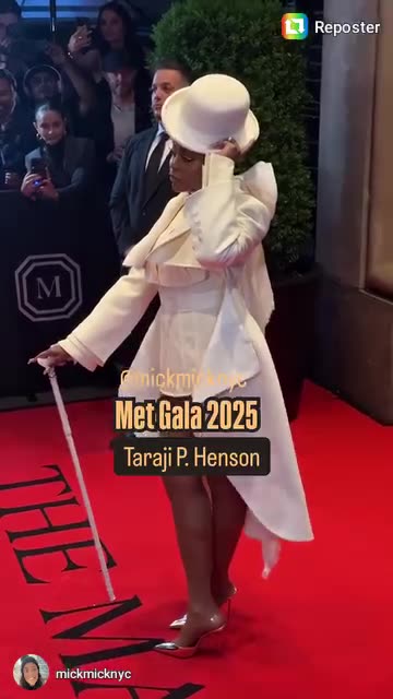 Met Gala 2025 NYC Taraji P Henson