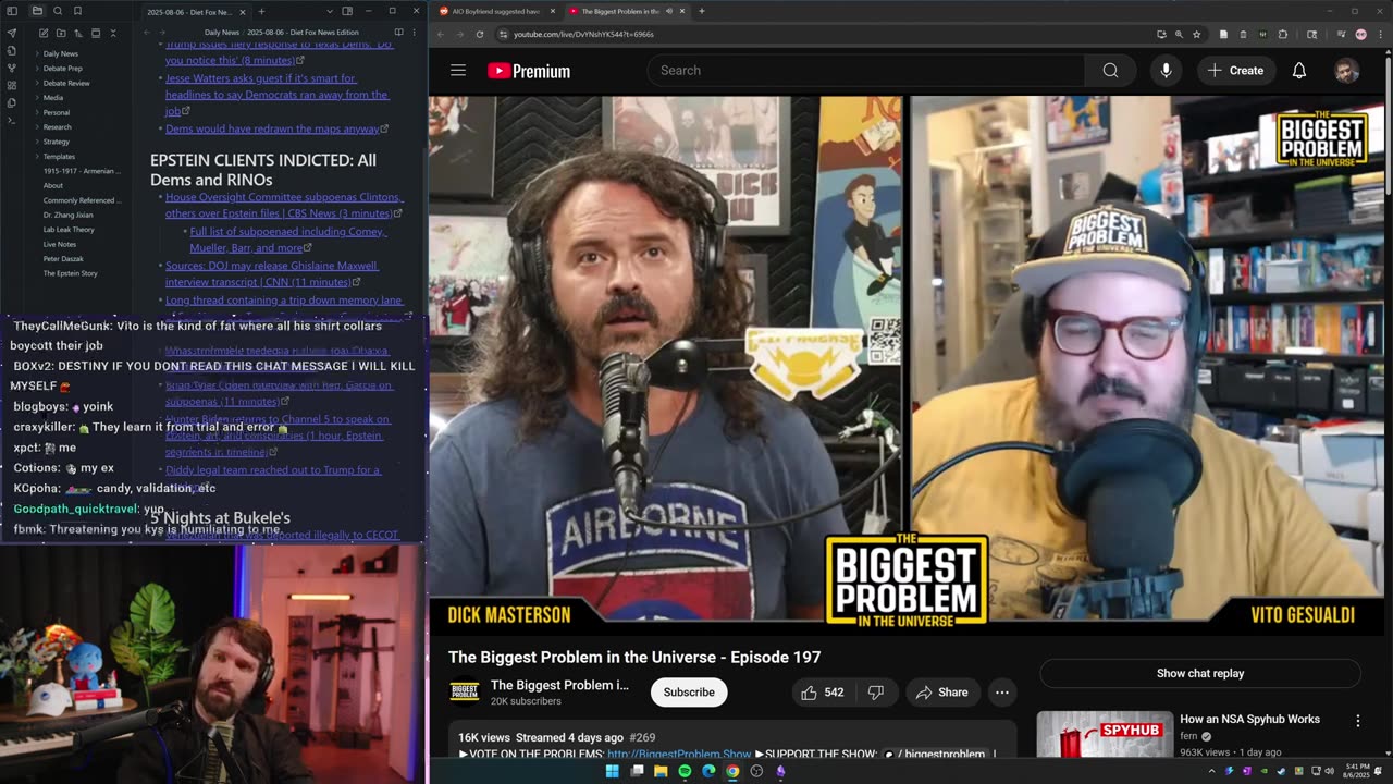 [Mirror] Destiny YouTube Stream