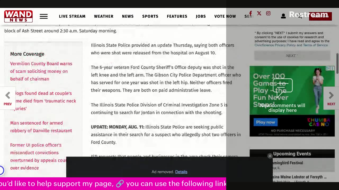 All The Wild Stuff Injured Officers, and Julie S Ancestry.