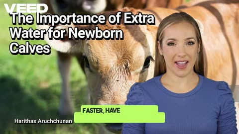 Boost Newborn Calf Health:Water Essentials