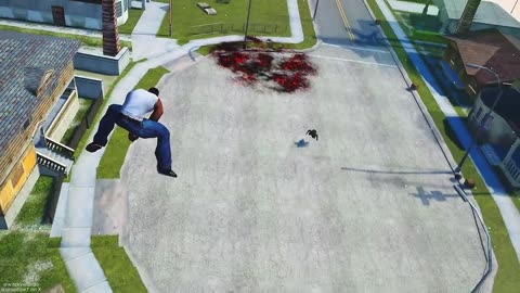 CJ vs Big Smoke but With Dragon Ball Powers