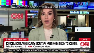Kristi Noem taken to hospital — CNN