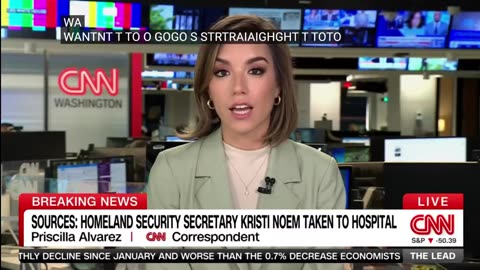 Kristi Noem taken to hospital — CNN
