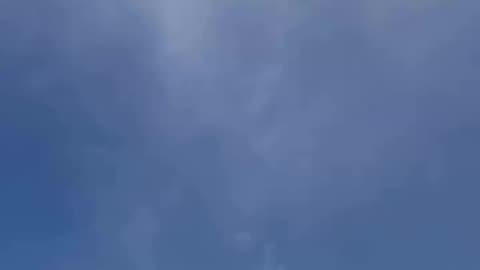 The moment of throwing tear gas bombs while the people of Gaza are trying to get food