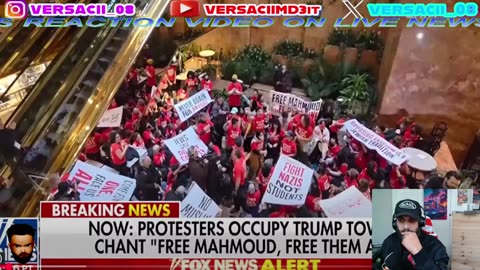 BREAKING: Trump Tower overrun with protesters demanding release of Mahmoud Khalil