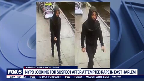 Police seek black suspect in attempted rape inside NYC store