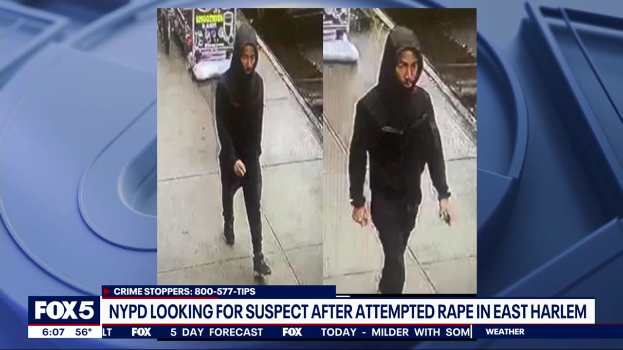 Police seek black suspect in attempted rape inside NYC store