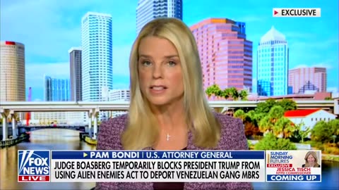 Pam Bondi on Judge Boasberg: "This is an out-of-control judge...