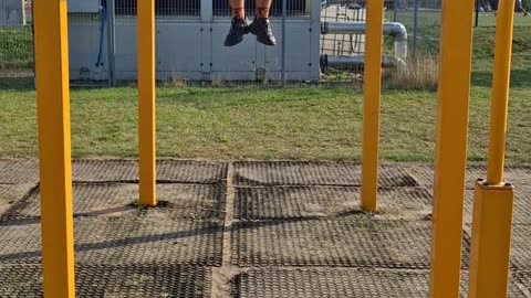 Day 75 of my pull ups at pull up bar