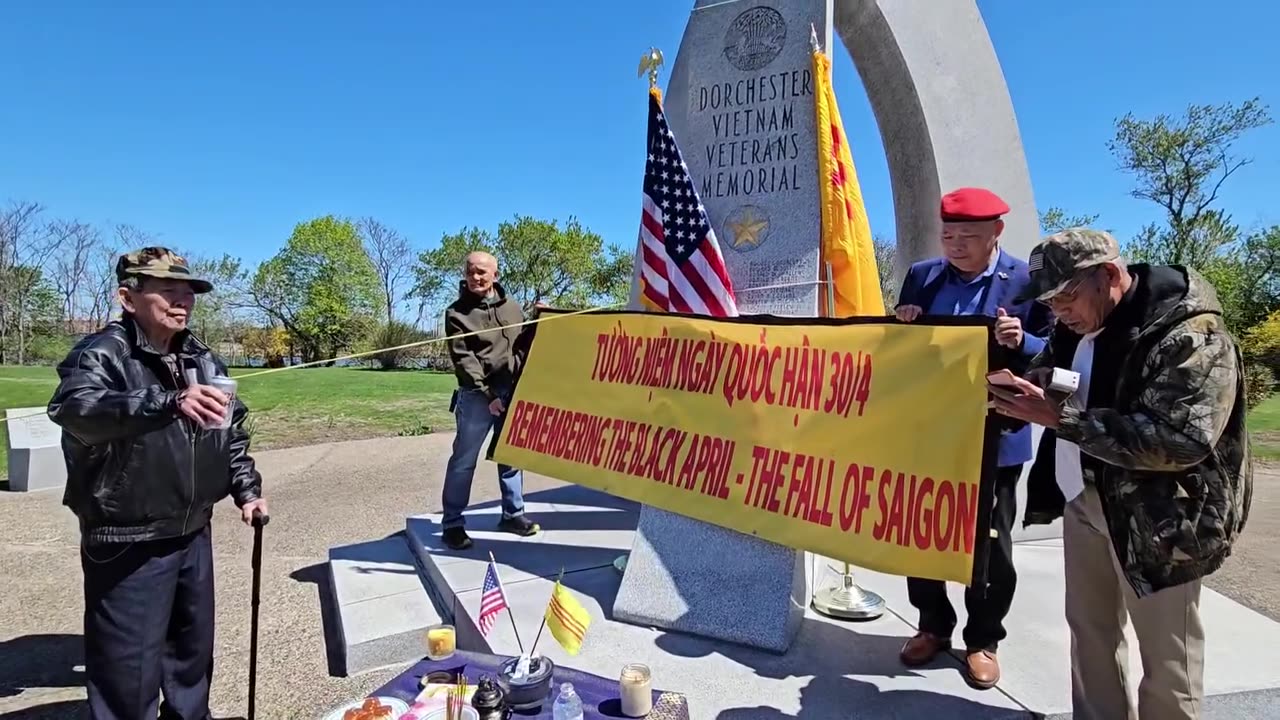 Video 1 - Tưởng niệm 50 năm Quốc Hận 30-04 tại Boston, MA - 04-30-2035
