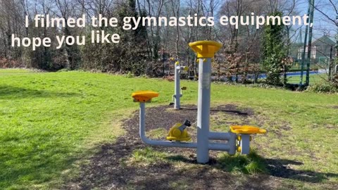 Exercise at the Playground 💪🏽🤸 ♀️✨