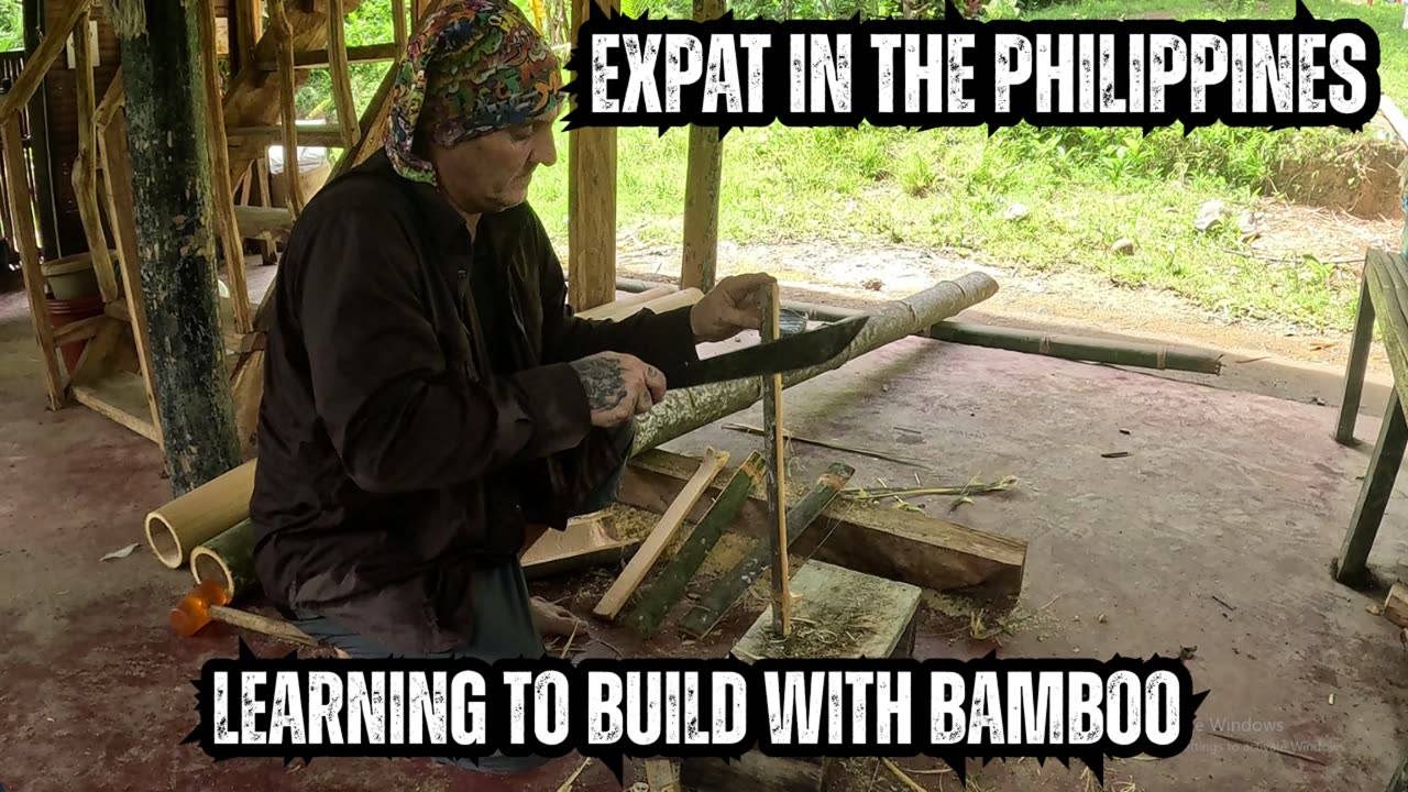Learning to Build with Bamboo 🎋 | Expat Farm Life in the Philippines