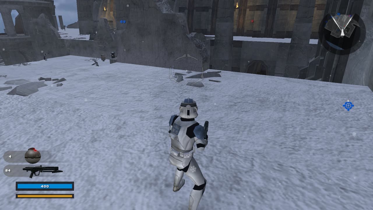 SWBF2 2005: Instant Action Conquest Rhen Var: Citadel Republic Gameplay