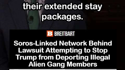 Soros-Linked Network Behind Lawsuit Attempting to Stop Trump from Deporting Illegal Gang Members