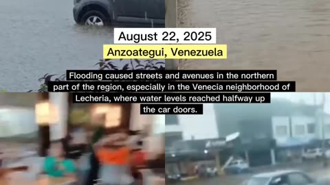 August 22, 2025 Anzoategui, Venezuela