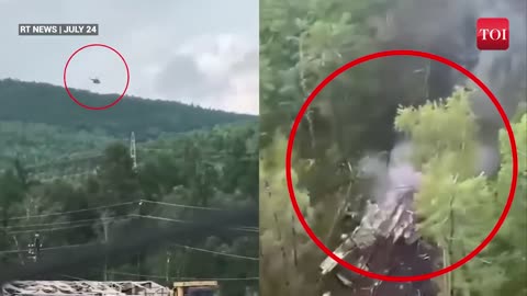 Russian Passenger Plane Explodes After Deadly Crash Near China Border; 49 Dead, No Survivor Found