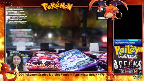 Dolly's Breaks Pokémon Scarlet & Violet Random Type Mixer Break #779 [May 1, 2025]