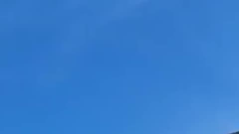 Vinegar experiment clearing the sky - Nearly an hour later