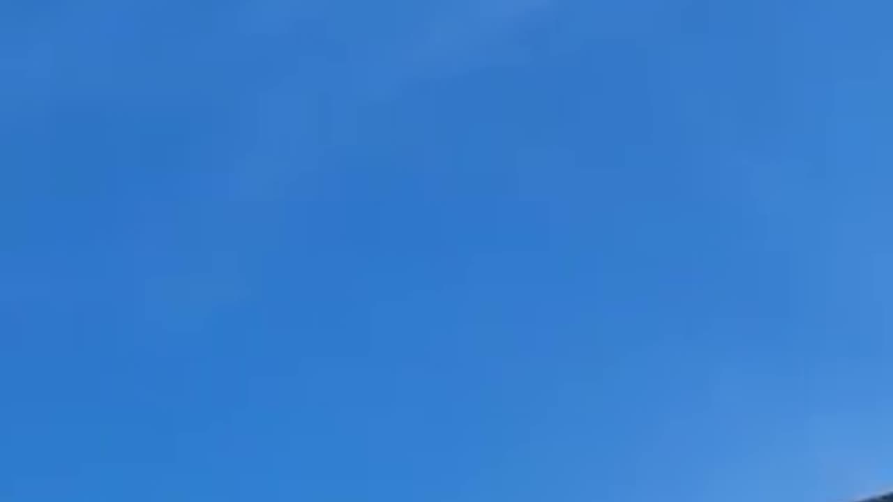 Vinegar experiment clearing the sky - Nearly an hour later