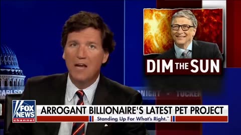 Bill Gates is working to create chemical clouds that will block the sun.