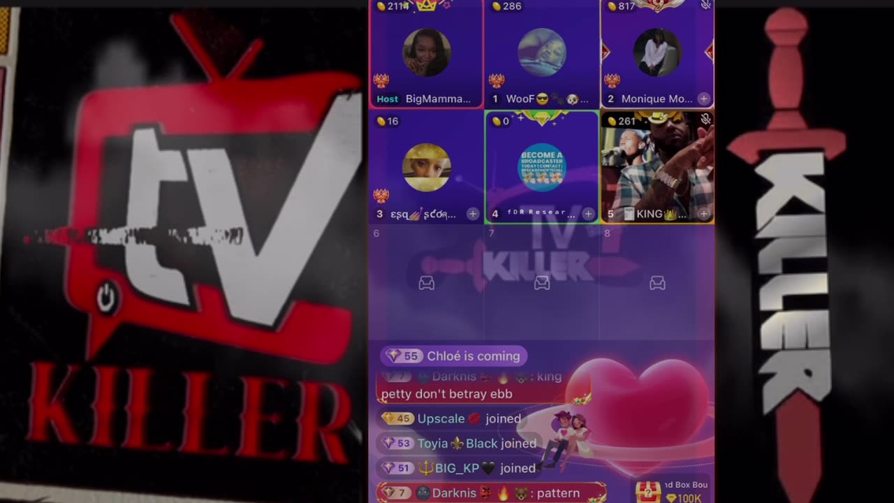 EBBIMAY SHOWS A VIDEO OF ZERO GONE OFF PILLS ON LIVE knocked out COLD