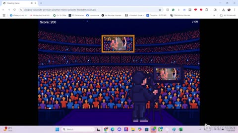 I tried to play Coldplay Canoodlers - Cheating in Romance Game on Stadium