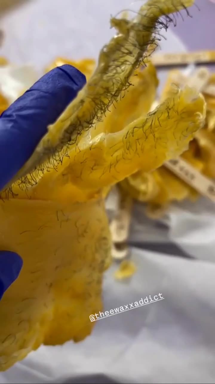 Brazilian Wax Using Sexy Smooth Golden Allure Hard Wax in New York | Full Strip Results Shown!