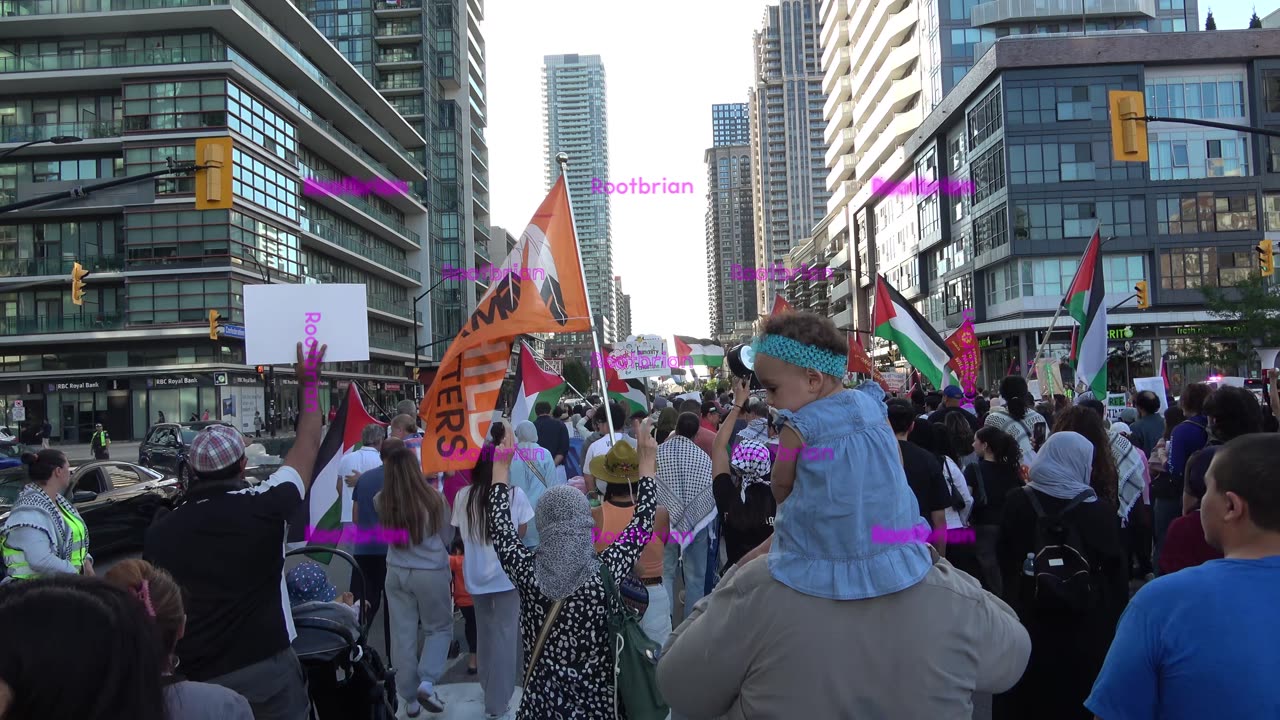 Mississauga Protest - Stop Starving Gaza Now!