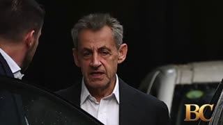 Former French president Nicolas Sarkozy is released from prison