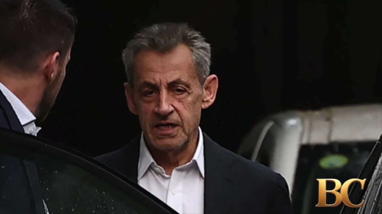 Former French president Nicolas Sarkozy is released from prison