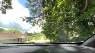 4 of 5 NW NC Dashcam 7/27/25 2 PM 84F A Sunday afternoon in Burnsville NC #yanceystrong