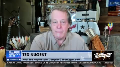NUGENT TALKS WHOOPI "CUSHION"