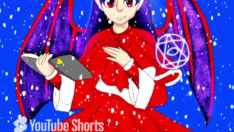 Speedpaint the Christmas vampire