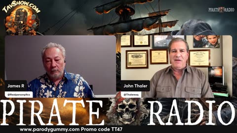 Pirate Radio 05/28/25 Happy Wednesday! / TheMcKinleyProject.org / ParodyGummy.com Promo: TT47