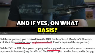 Biden DOJ Busted SPYING on Senators Through Verizon