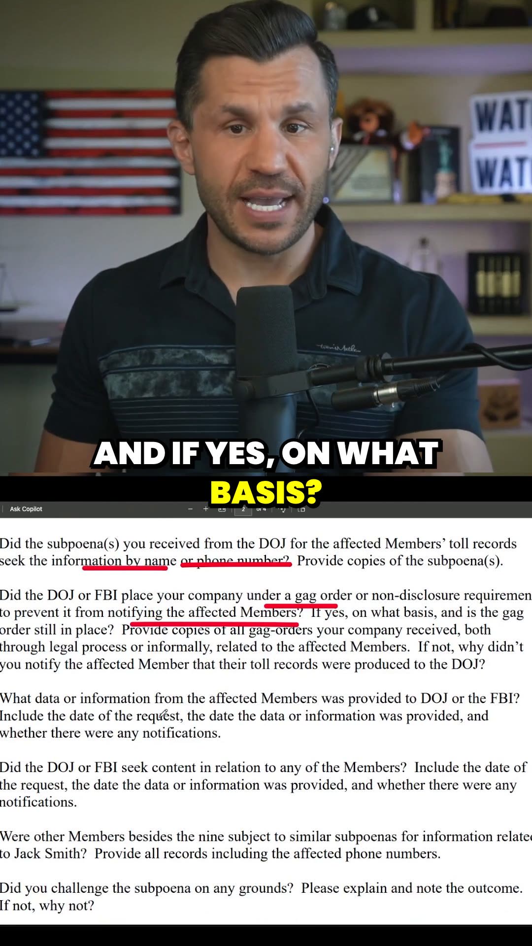 Biden DOJ Busted SPYING on Senators Through Verizon