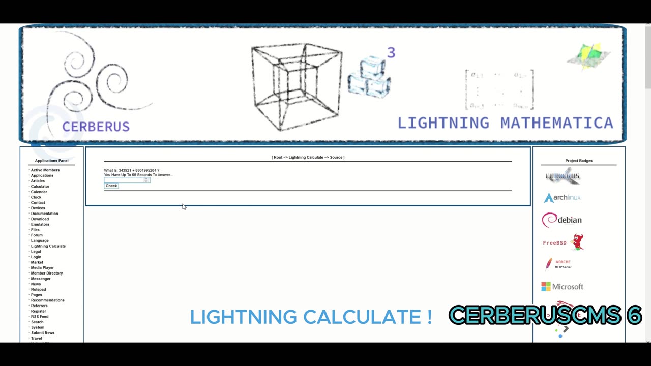 [2025] CerberusCMS - 6 - SVD - Application - Lightning Calculate ! - Video File Part - 05 OF 10