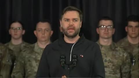 JD Vance Gives Remarks At US Base In Greenland - March 28, 2025