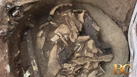 Sutton Hoo bucket believed to be cremation vessel