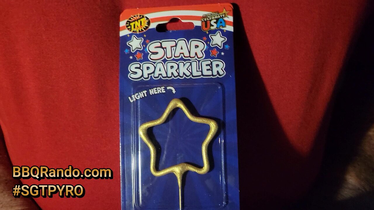 STAR Sparkler - TNT Fireworks 2025