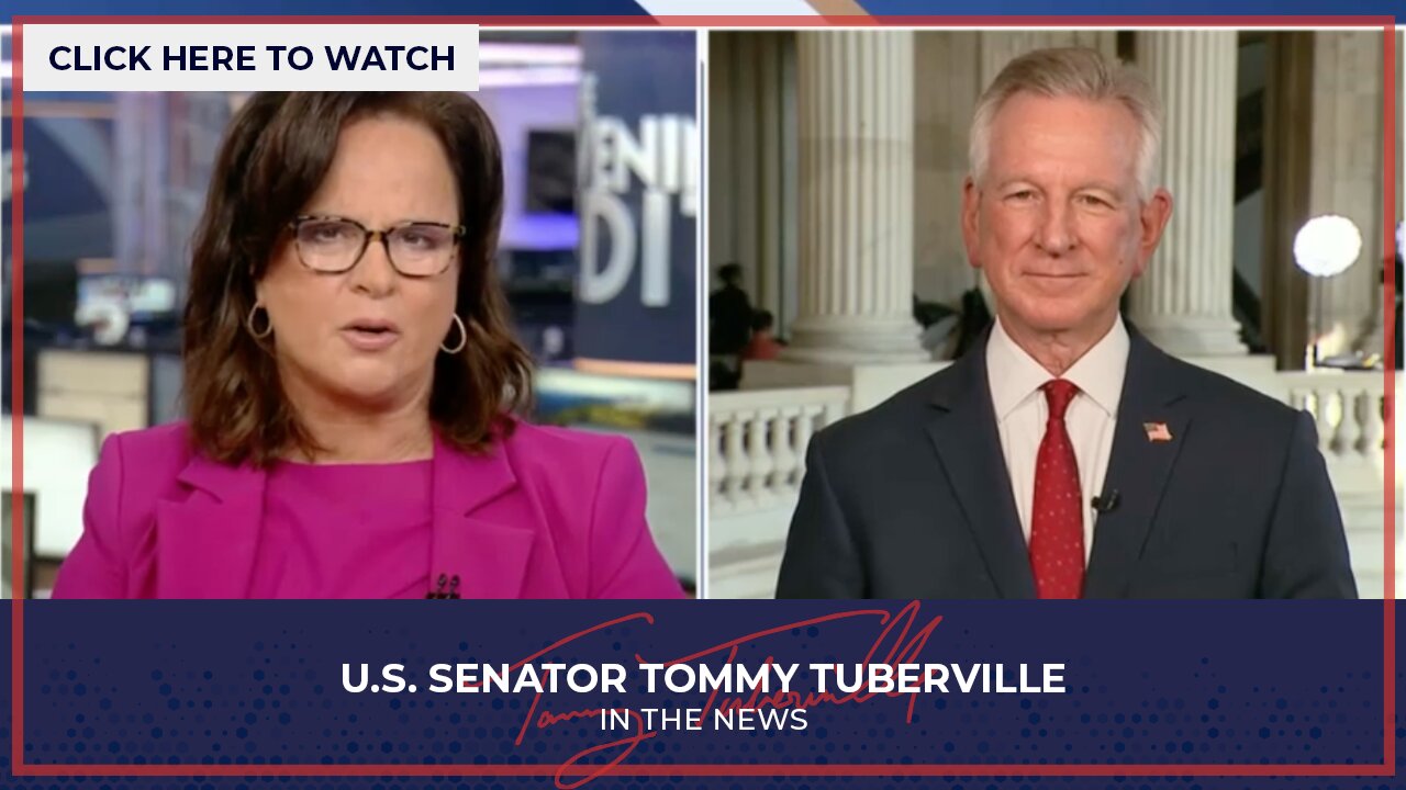 Senator Tuberville Joins The Evening Edit to Discuss Border Security