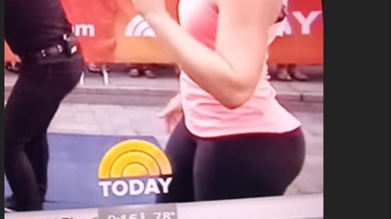 News girl got a whole bakery