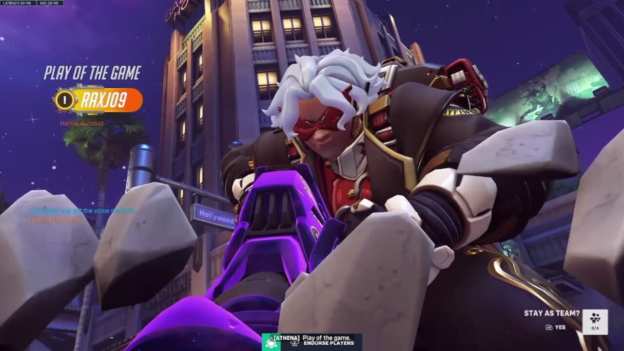 I think I was an annoying elimination