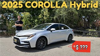 2025 Toyota Corolla SE Hybrid. Great first car?
