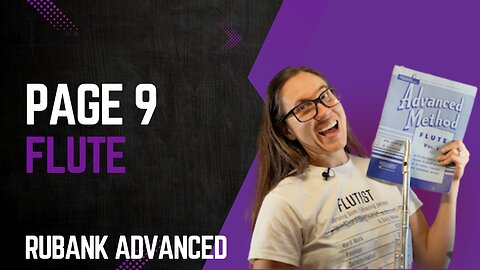 Rubank Advanced Flute: F Major & D Minor Studies (page 9)